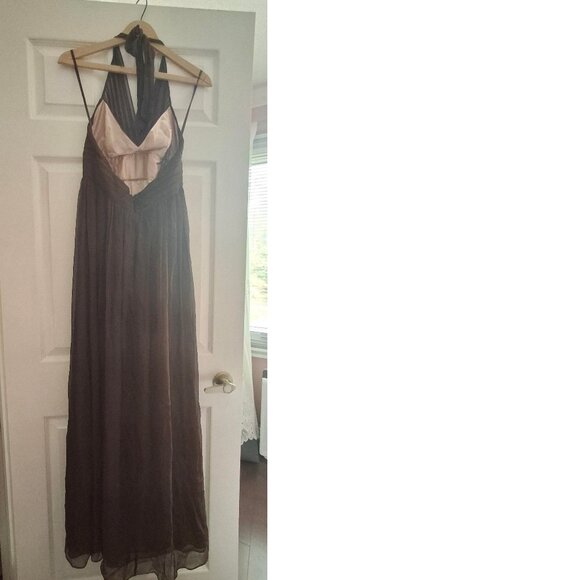 BCBG Max Azria Long Brown Dress - Picture 2 of 4